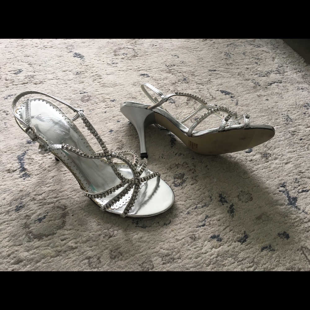 COPY - Michael Angelo rhinestone dress heels